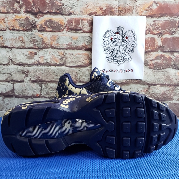 Cav Empt Nike Air Max 95 Blackened Blue 💥🆕️ - Picture 3 of 8